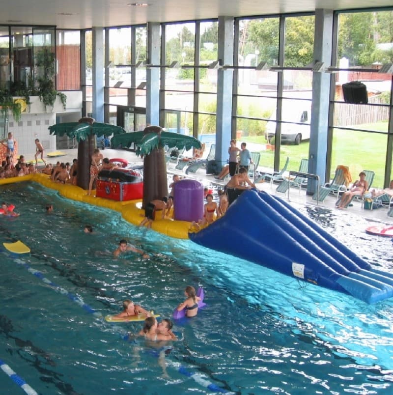 aufblasbare Schatzinsel mit Spielelementen – 2