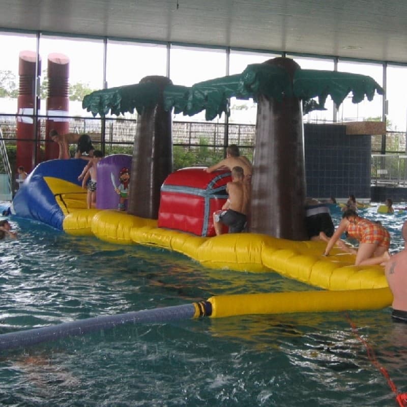 aufblasbare Schatzinsel mit Spielelementen – 3
