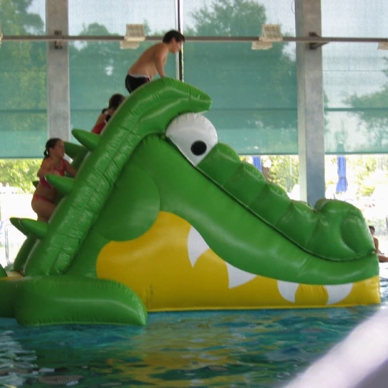 Schnappi, aufblasbare Wasser-Hüpfurg mit Spielelementen – 2