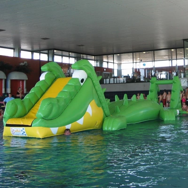 Schnappi, aufblasbare Wasser-Hüpfurg mit Spielelementen – 3