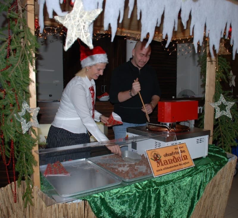 Mandelrösterei / frisch auf Ihrem Event gebrannte Mandeln – 3