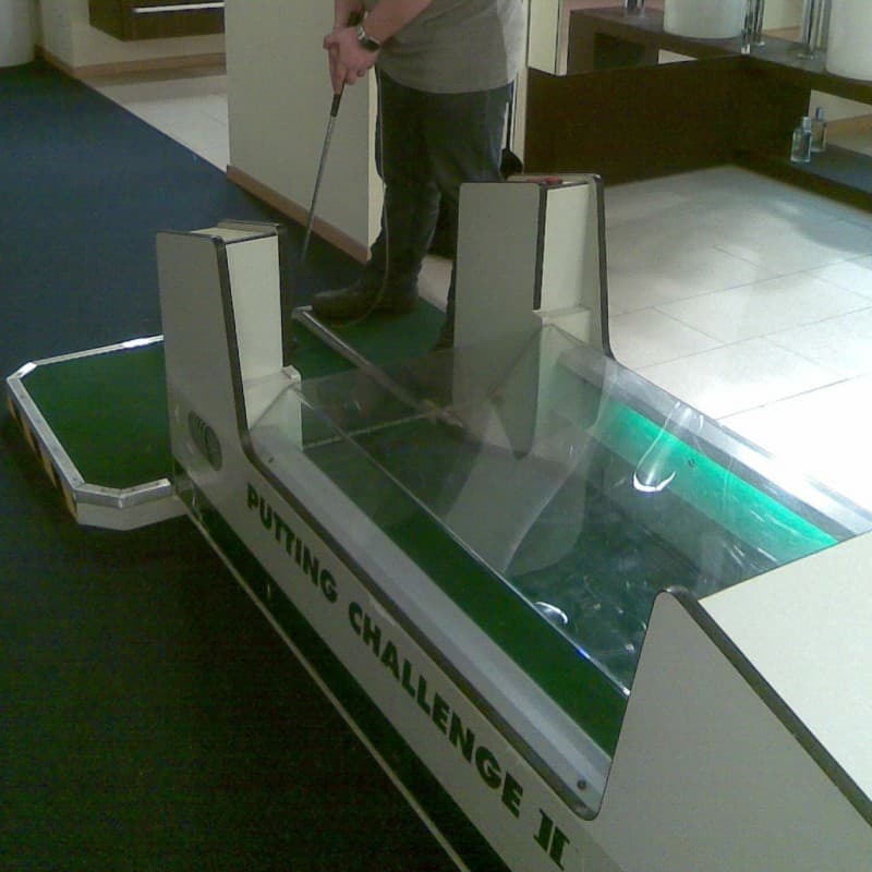 Golf Simulator, Putting Challenge – 2