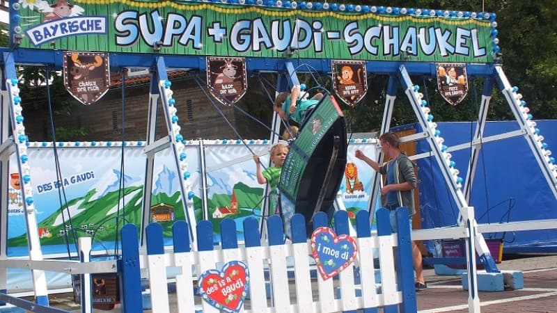 Kinder Schiffschaukel, Schiffsschaukel, Nostalgie Kinderkarussell SUPA GAUDI SCHAUKEL – 5