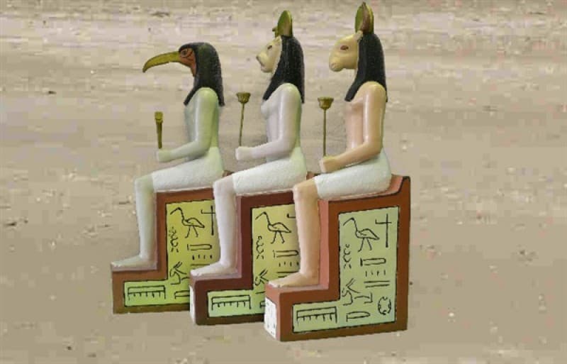 Ägyptische Götter Statuen , Ägypten , Pharao Götterfigur