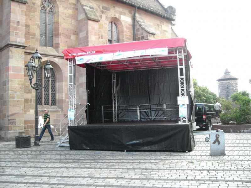 Mobile Bühne 30m² - Multistage für Stadtfest, Events, Festivals & Konzert – 4