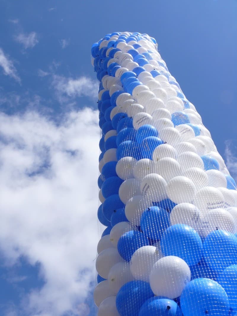 Ballon Massenstart , Luftdekoration , Ballonmassenstart , Werbeballon , Heliumballon