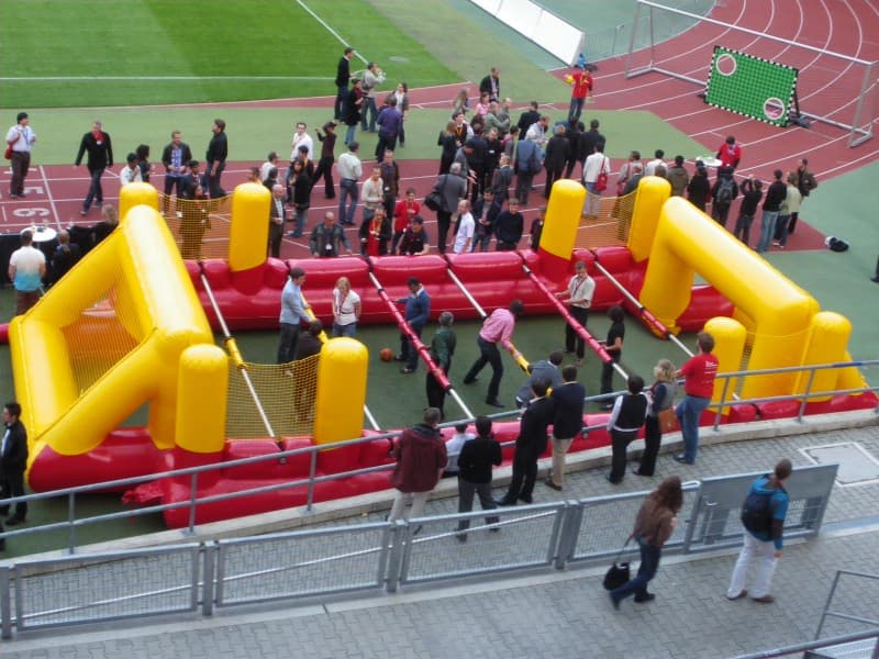 Riesenkicker/ Human Table Soccer/ Tischfussball/ Kicker/ Menschenkicker