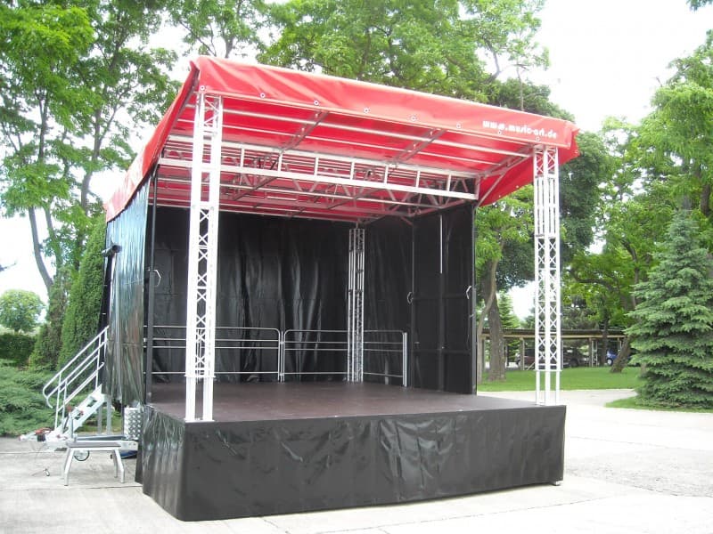 Mobile Bühne 30m² - Multistage für Stadtfest, Events, Festivals & Konzert – 5