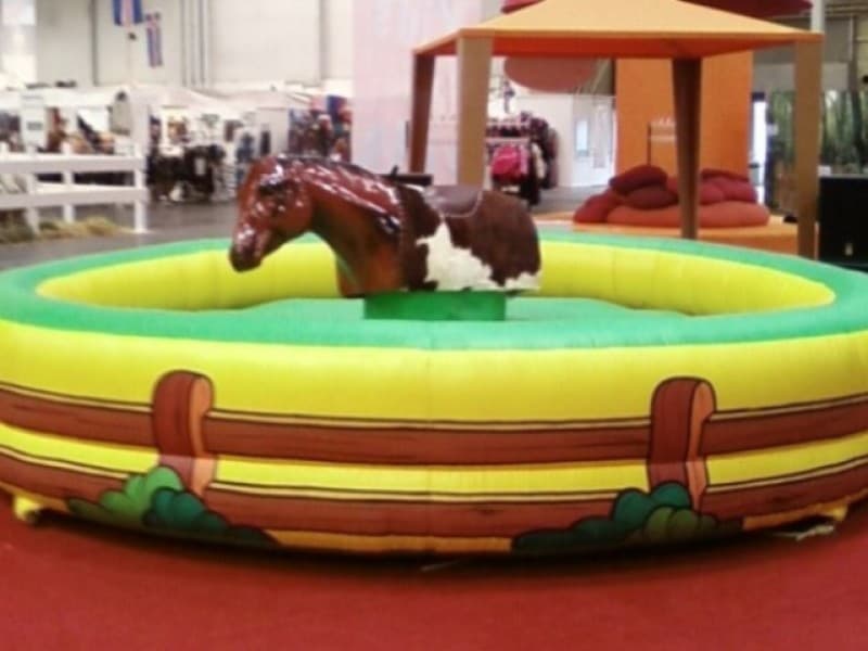Pferde Rodeo / Horse Riding / Rodeo Pferd / Bullriding / Bull Riding / Bullen reiten / Hüpfburg – 2