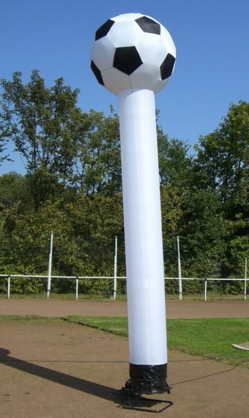 Airtube Fussball / Luftsäule / Fussball Deko / Werbefussball – 2