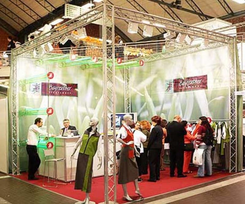 Traveresen Messestand (Ground-Support) 6m x 4m x 3, 50m – 4
