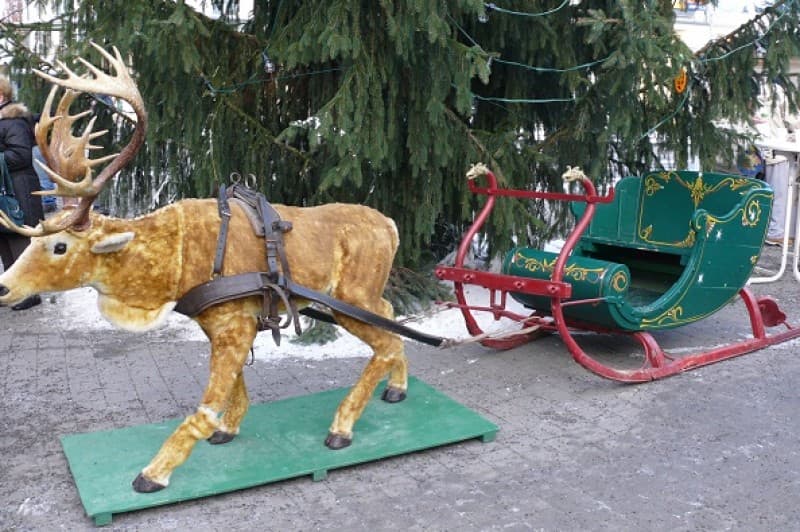 Weihnachts Dekoration - Hirsch , Weihnachten , Weihnachtsmarkt – 4