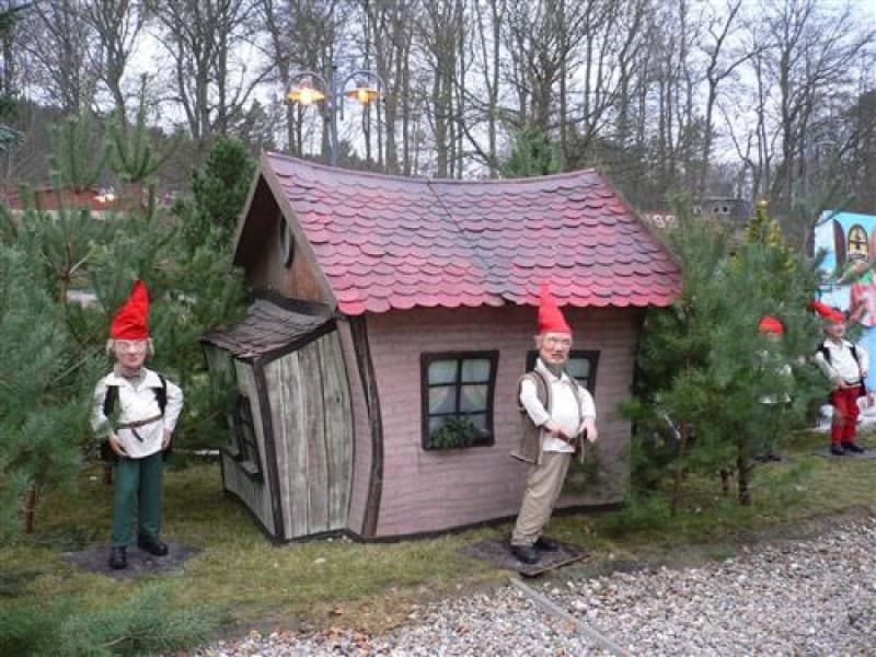 Märchenszene 7 Zwerge mit Schneewittchen , Märchen Dekoration , Weihnachten – 3