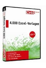 4.000 Excel Vorlagen