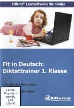 Fit in Deutsch - Diktattrainer 1. Klasse Einzellizenz