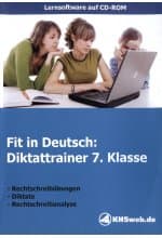 Fit in Deutsch - Diktattrainer 7. Klasse Einzellizenz