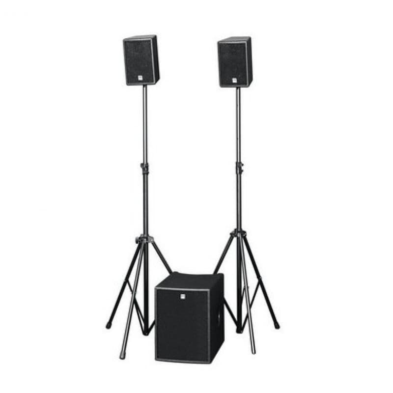 DJ - Anlage, Beschallungsanlage mieten: HK Audio Lucas Smart – Kompaktes 2.1 PA-S