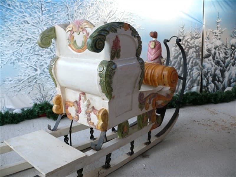 Schlitten, Weihnachtsdekoration , Weihnachten , Dekorationsschlitten – 2