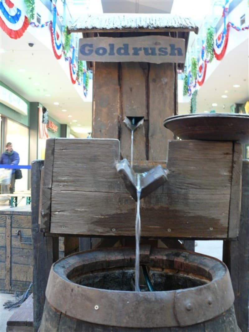 Goldwaschen, Goldwaschanlage , Western Gold schürfen – 3