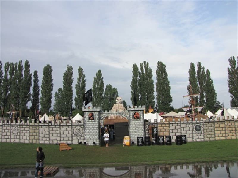 Burganlage Burgkulisse , Mittelalter Dekoration – 2