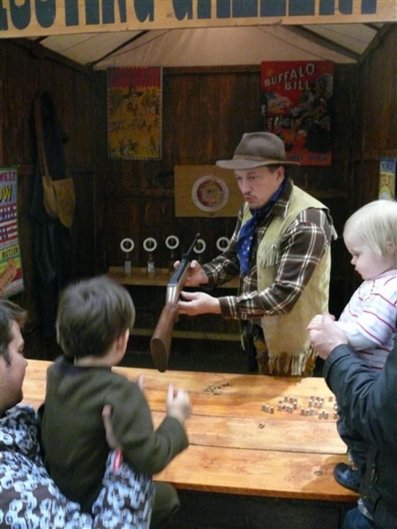 Westernspiel - Shooting Gallery , Western Dekoration – 3