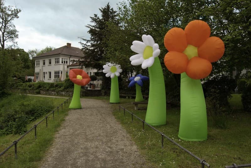 Airflower / Riesenblume / Deko Blume / aufblasbare Blume – 2