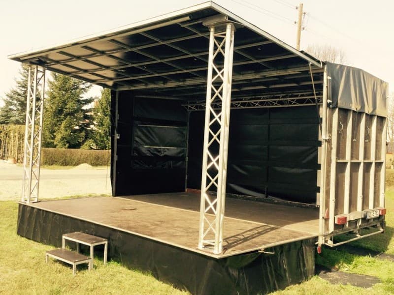 5x4m Mobile Bühne / Trailer Bühne / Bühnenwagen – 2