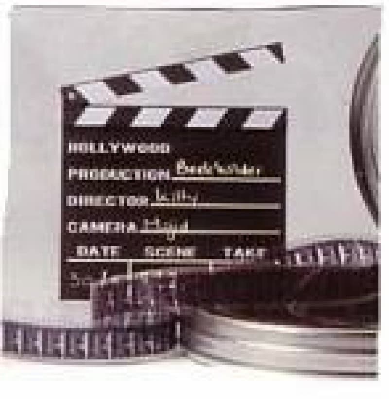 Filmdosen / Filmspulen / Filmstreifen / Regiestühle / Filmklappen, Dekoration, Hollywood, Film – 4