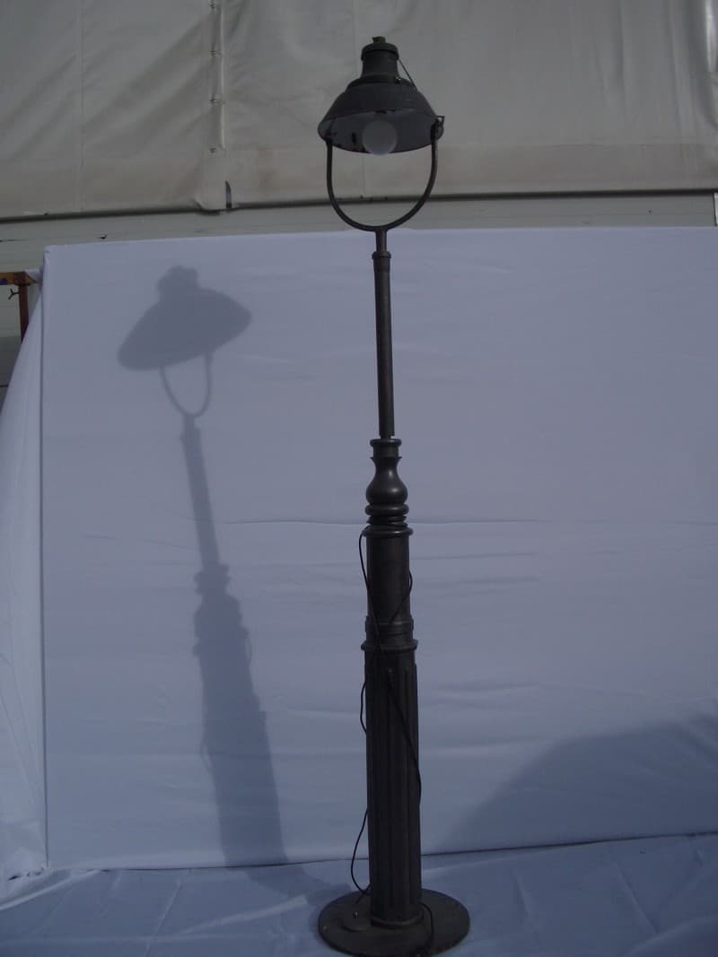 Straßenlaterne Dekorationsobjekt, Lampe, Laterne, 20er Jahre, Straßenbeleuchtung