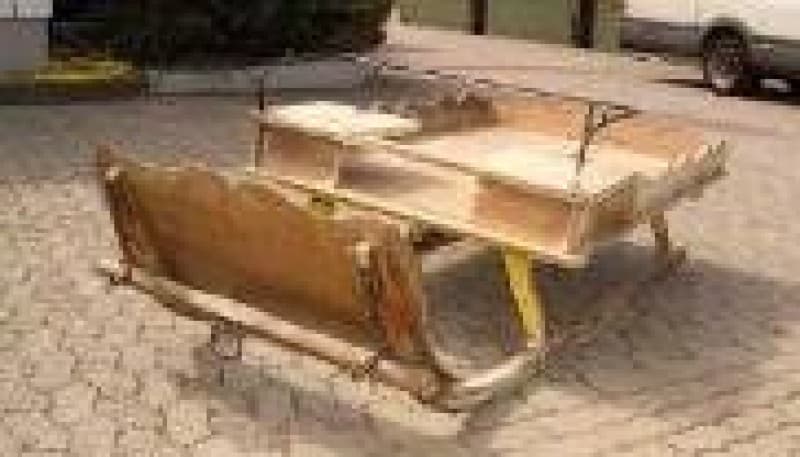 Schlitten, Pferdeaschlitten, Original &amp; Nostalgisch,  von www.ideko.de – 4