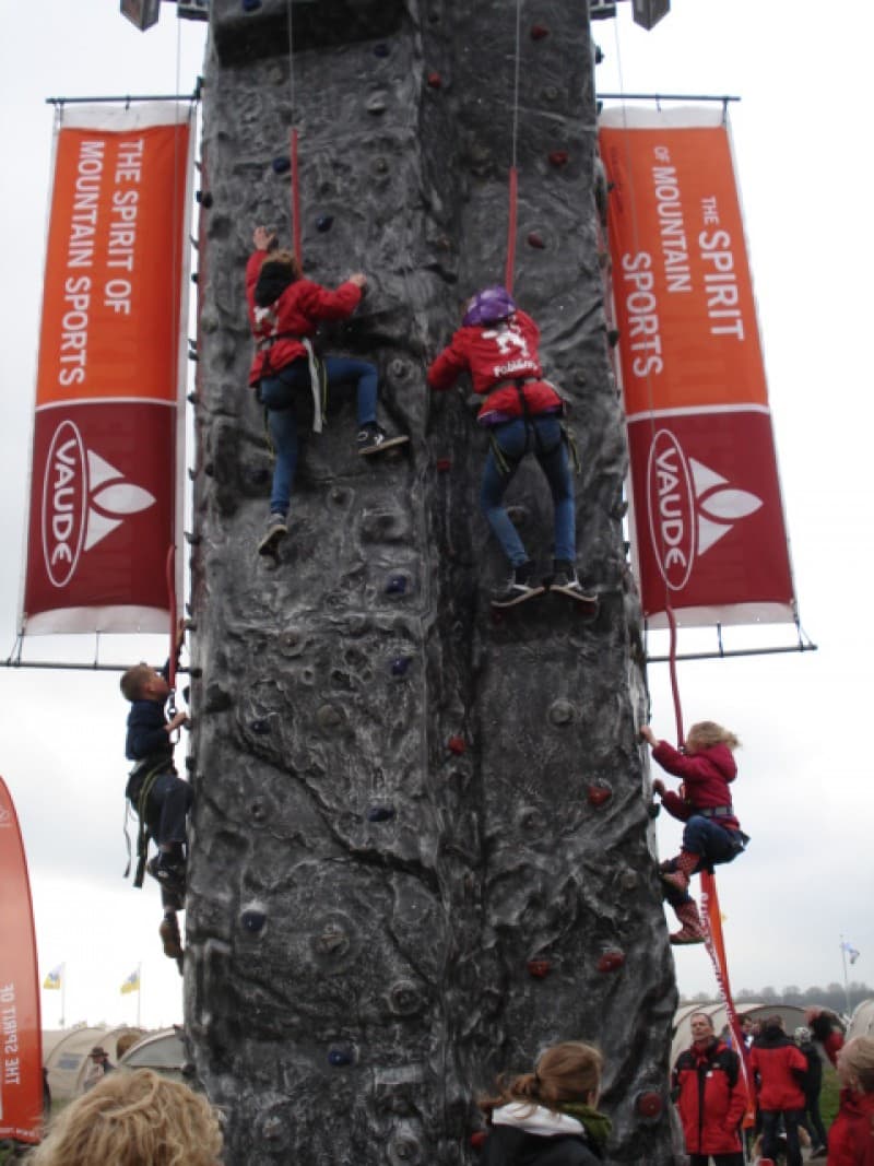 Promotions mit unsere mobilen Kletterwände von Rongen Aktief - wann und wo Sie das Wollen – 2