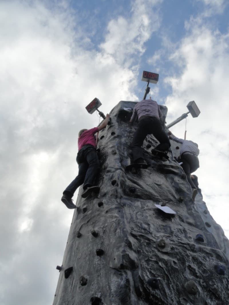 Teamtraining: Speedclimbing und Blindes Vertrauen auf unser Kletterunits – 2