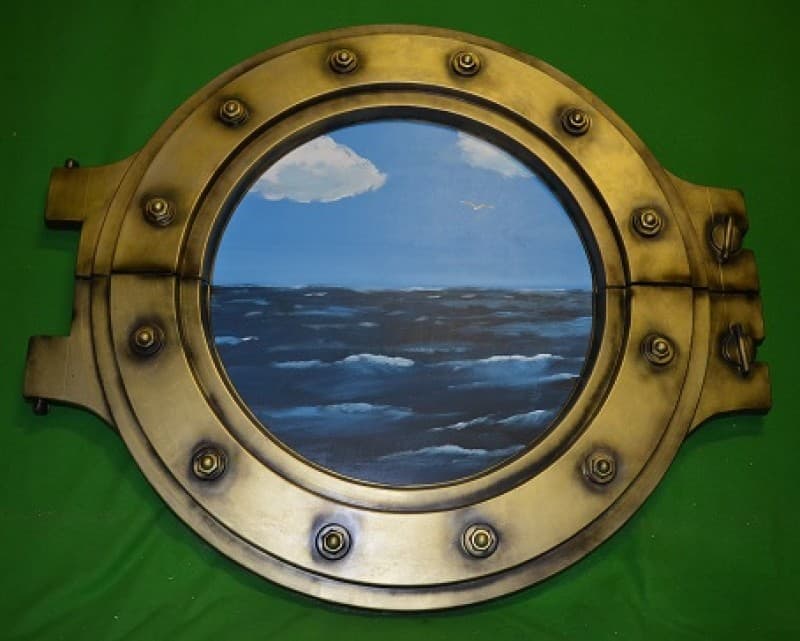 Bullauge groß , Maritime Dekoration , Schiffsdekoration – 2