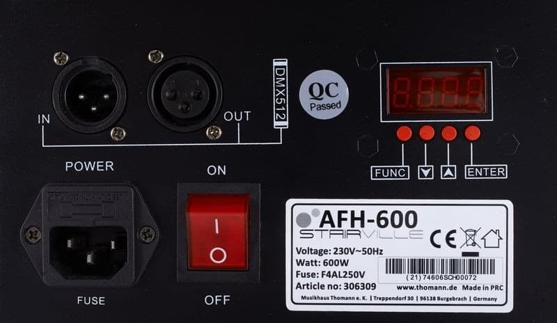 Hazer - Stairville AFH-600 – 5