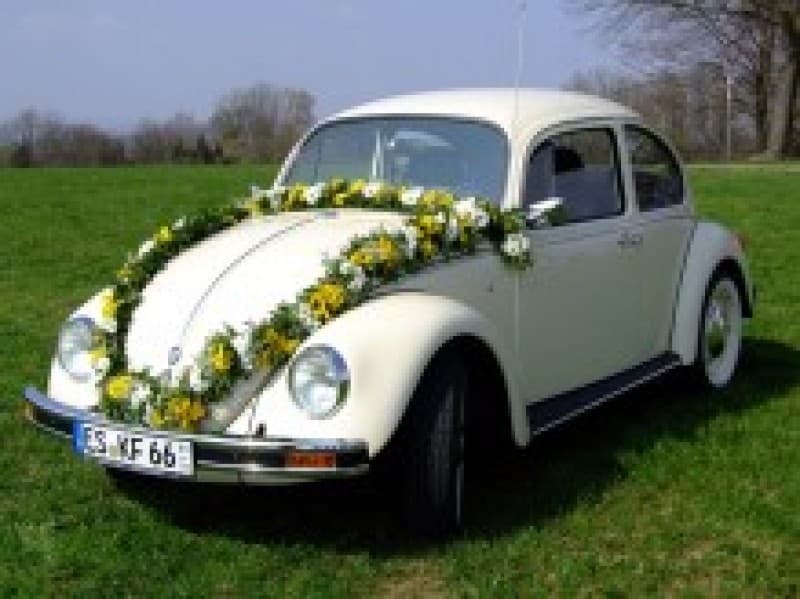 VW Käfer mit Weißwandreifen, Hochzeitsauto, Oldtimer mieten, Fotoshooting, Stuttgart, Esslingen – 3