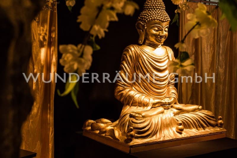 Buddha Statue, sitzend, XXL – 4