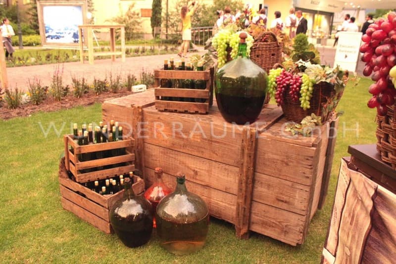 Dekoset "Wein"