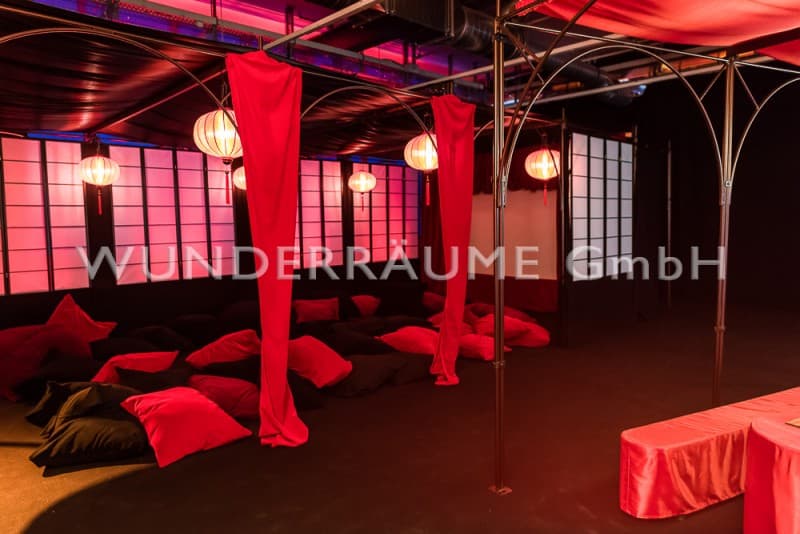 Asiatischer Lampion "Kugel", rot – 2
