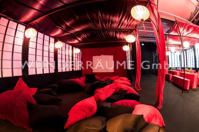 Asiatischer Lampion "Kugel", rot – 5