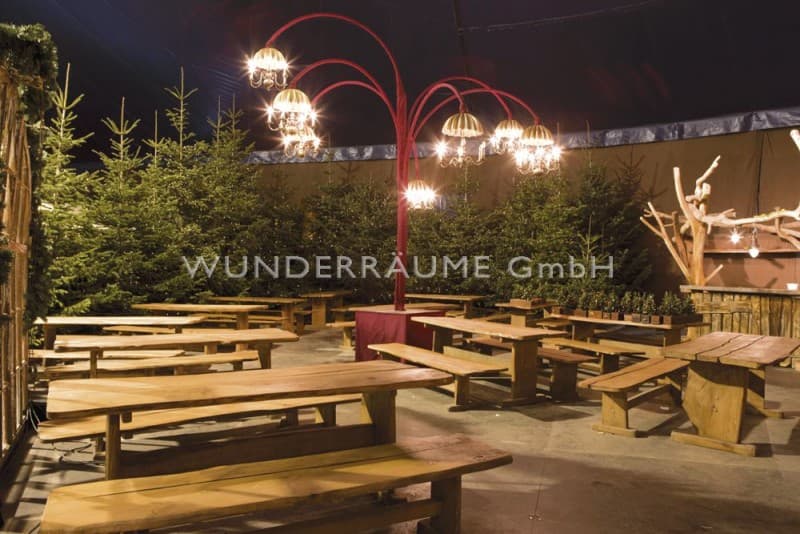 Rustikale Eichentafeln/Sitzbänke – 3