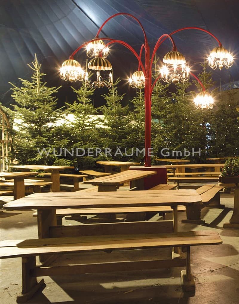 Rustikale Eichentafeln/Sitzbänke – 4