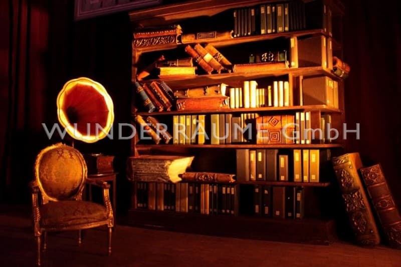 Bibliothek klein, Lesezimmer – 2
