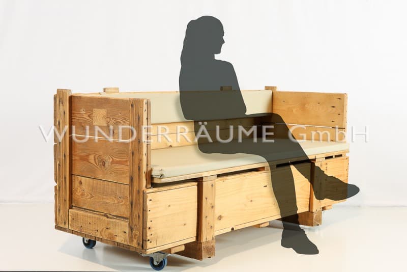 Rustikale Holzsofas – 2