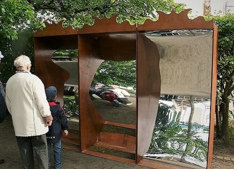 Zerrspiegel Jahrmarkt Spiegel Spiegelkabinett – 2