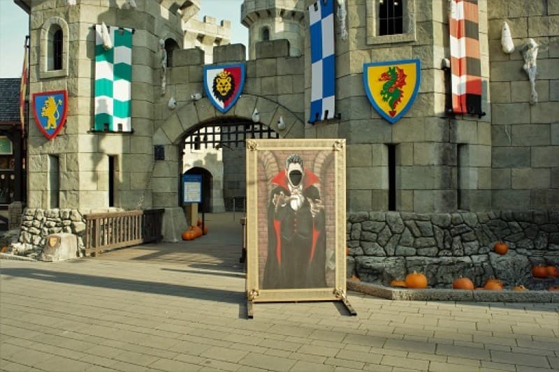 Fotowand Dracula, Halloween Dekoration, Grusel, Vampir – 2