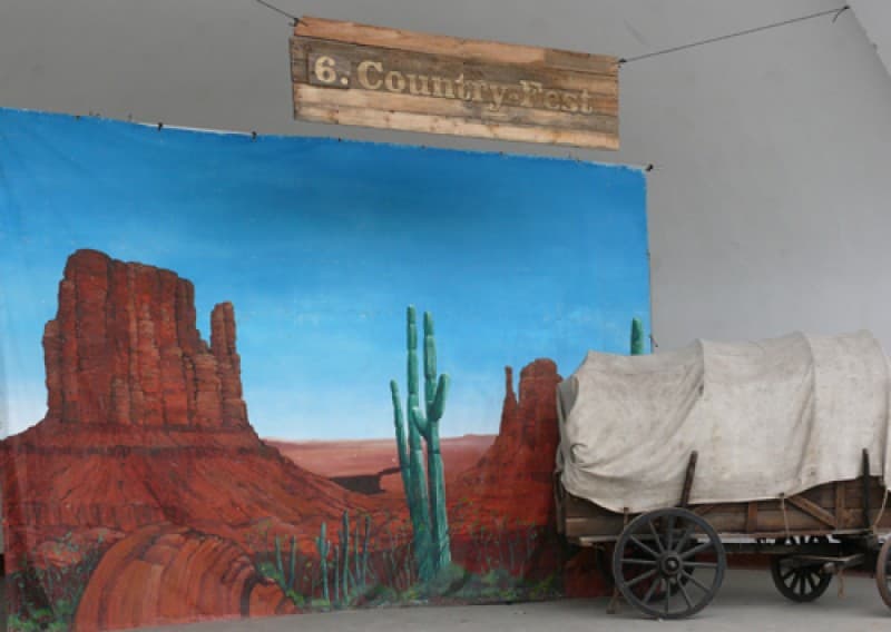 Planwagen, Westerndekoration – 2