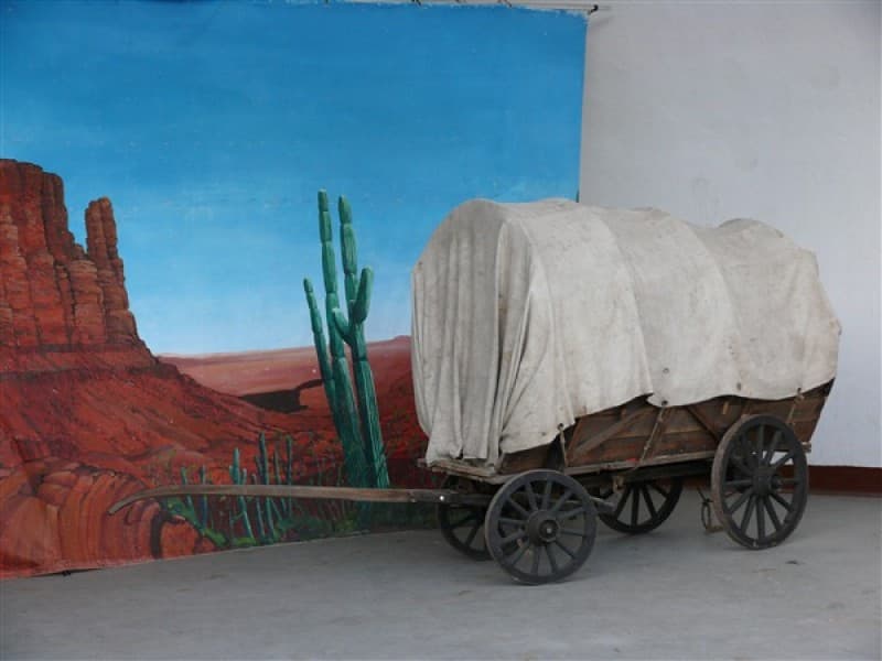 Planwagen, Westerndekoration – 3