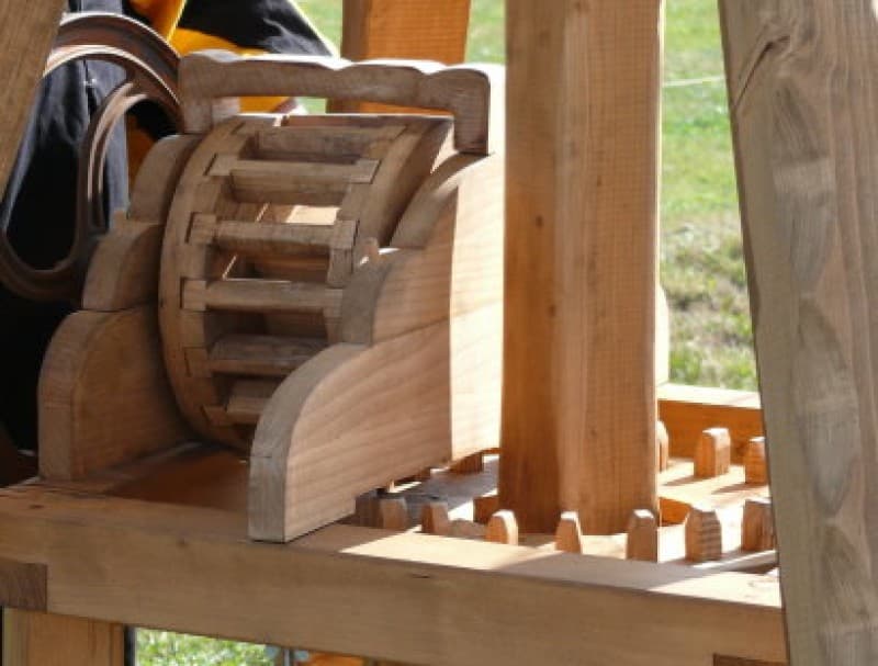 Mittelalter Karussell , Handkurbel Karussell , Jahrmarkt – 5