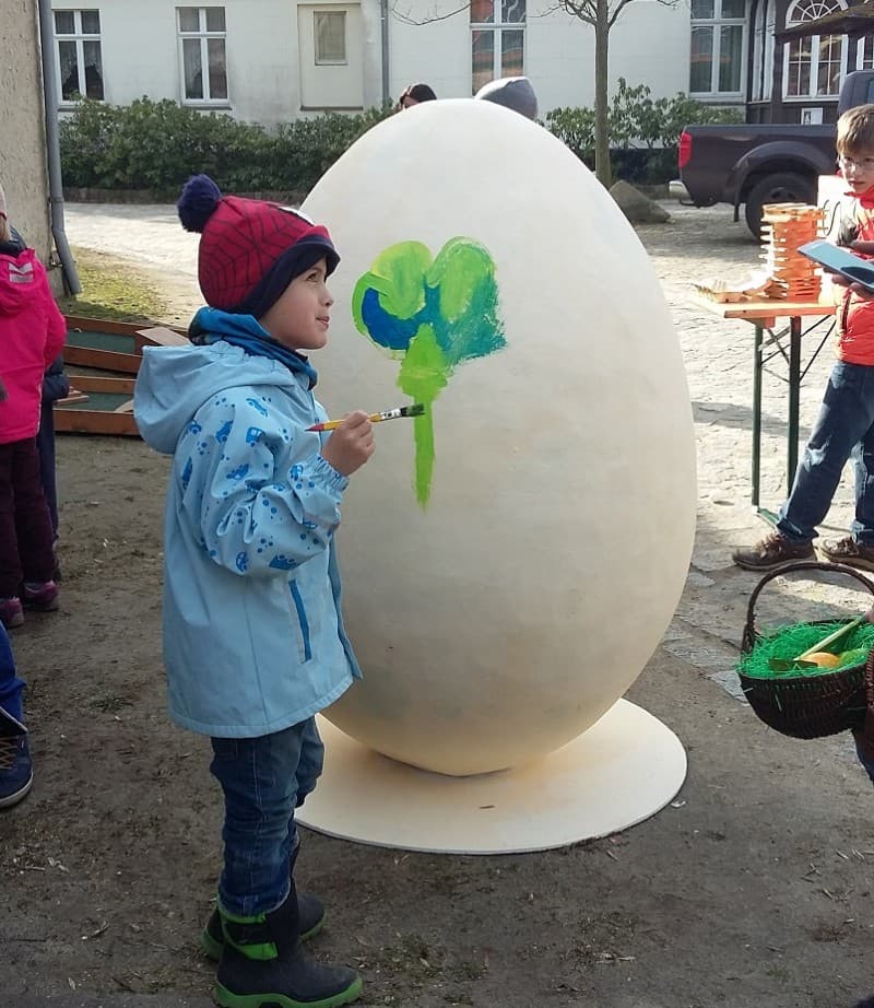 Großes Osterei 1,5m - Osterdekoration  , Oster Aktion – 3