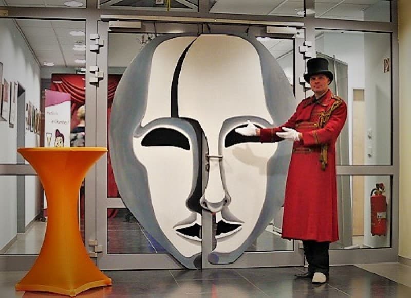 Eingang Maske Phantom der Oper